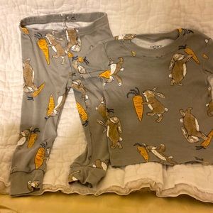 Infant boy Easter pajamas 18 month